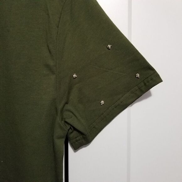 Xray olive tshirt with skulls - Picture 7 of 8